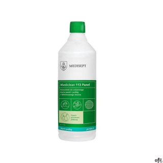 MEDICLEAN 110 Floor koncentra do mycia i pielęgnacji wodoodpornych podłóg 1L (białe kwiaty)