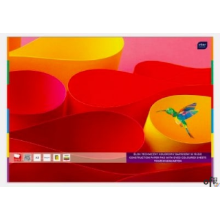 Blok techniczny kolorowy A3 20 kartek  180g , INTERDRUK 5956