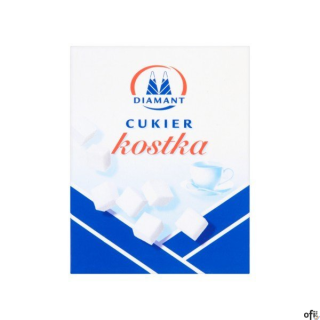Cukier biały w kostkach 500g DIAMANT