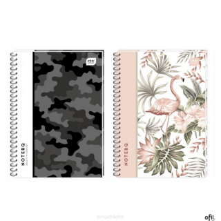 Kołozeszyt A4 120k kratka 70g z perf. PP INTERDRUK