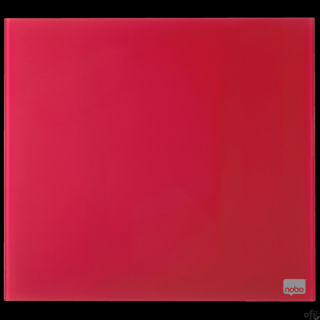 Tablica szklana NOBO Diamond Glass czerwona 450x450 1903955