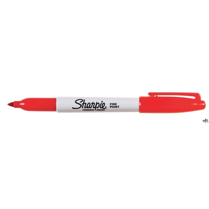 Marker permanentny SHARPIE FINE czerwony S0810940