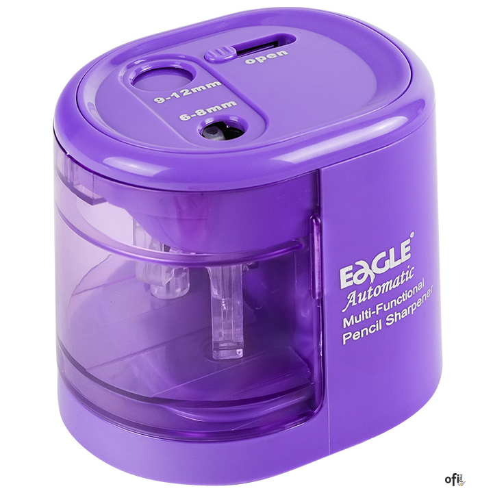 Temperówka na baterie EAGLE EG-516 USB dwukolorowa fioletowa 130-1917