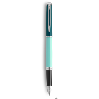 Pióro wieczne HEMISPHERE Colour-Block  Green WATERMAN 2190122, giftbox