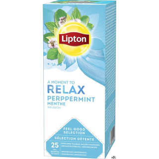 Herbata LIPTON PEPERMINT CLASSIC RELAX (25 kopert foli.) ziołowa