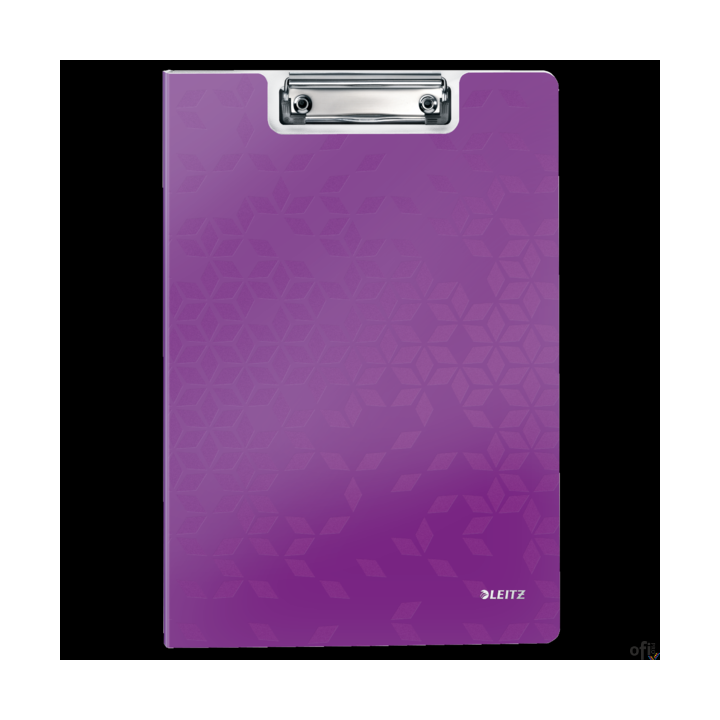 Teczka z klipsem LEITZ WOW fioletowa 41990062