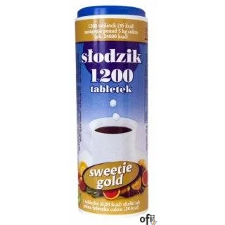 Słodzik Sweetie Gold 1200szt 72g