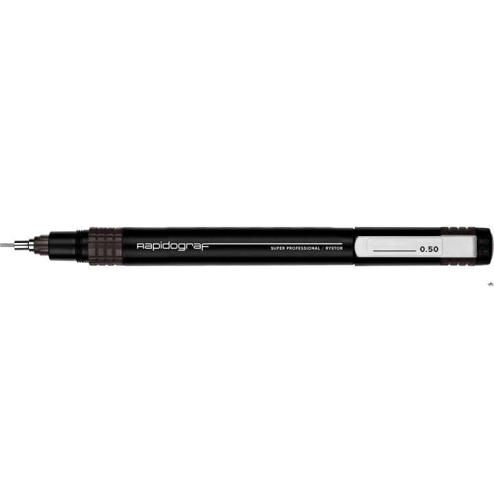 Rapitograf, Pisak Kreślarski Super Professional grubość 0.50mm (brązowy)  RYSTOR
