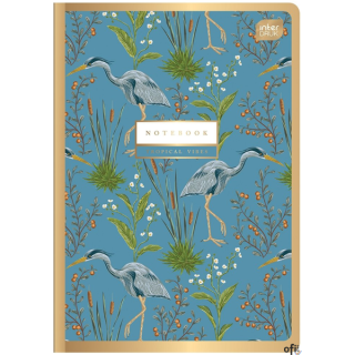 Zeszyt A4 80k kratka  METALLIC INTERDRUK