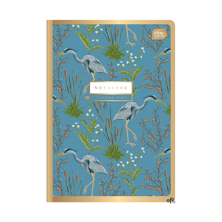 Zeszyt A4 80k kratka  METALLIC INTERDRUK