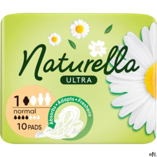 Naturella Ultra Normal Podpaski ze skrzydełkami - 10 szt. 1019