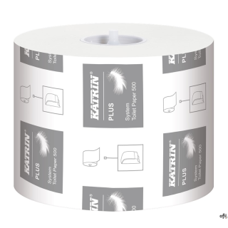 Papier toaletowy, duże rolki KATRIN PLUS System Toilet 3P, 968, opakowanie: 36 rolek