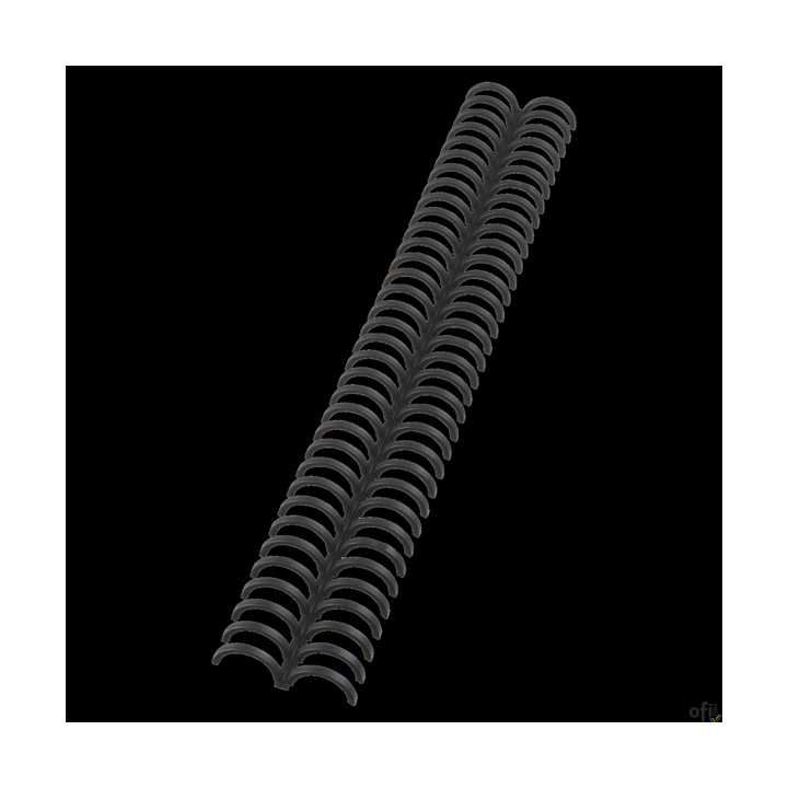 Grzbiety GBC do oprawy Click A4 34R 16mm czarne 387357E