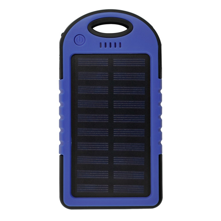 Wodoodporny power bank 4000 mAh, ładowarka słoneczna
