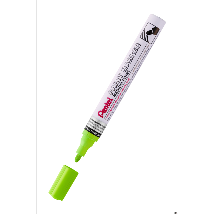 Marker olejowy Pentel średnia okrągła  końcówka,  MMP10-K seledynowy