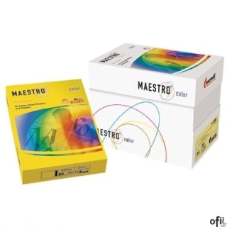 Papier A4 160g kość słoniowa/waniliowy 250a BE66 MAESTRO COLOR pastel