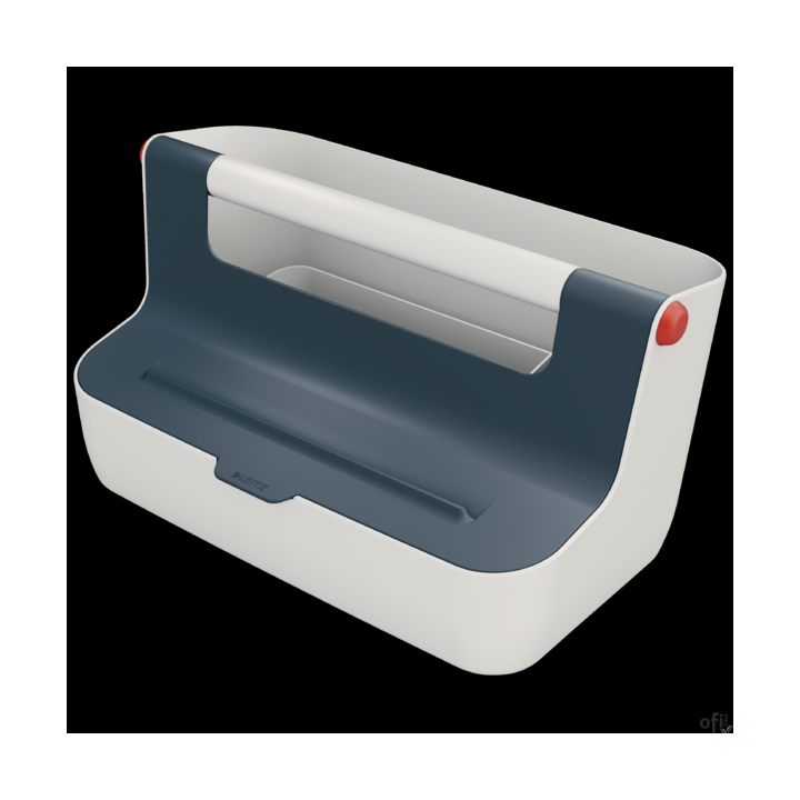 Pojemnik z uchwytem Leitz Cosy, szary 61250089