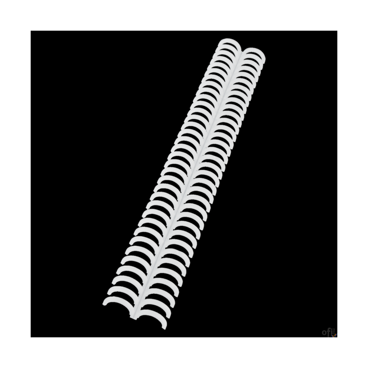 Grzbiety GBC do oprawy Click A4 34R 16mm białe matowe 387326E