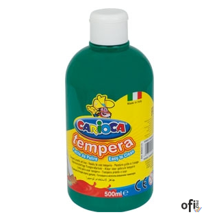 Farba tempera 500 ml, zielona morska CARIOCA 170-2365