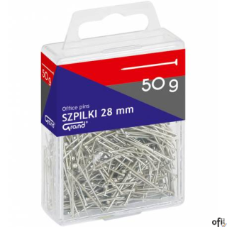 Szpilki 50g, plastikowe opakowanie GRAND 110-1638