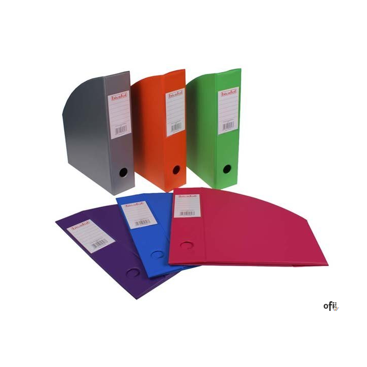 Pojemnik na czasopisma 10cm grass BIURFOL zielony KSE-36-02