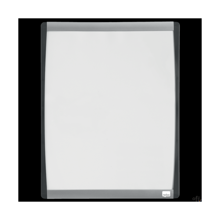 Tablica suchościeralna Nobo z zaokrągloną ramą 355x280mm, biała  1903779