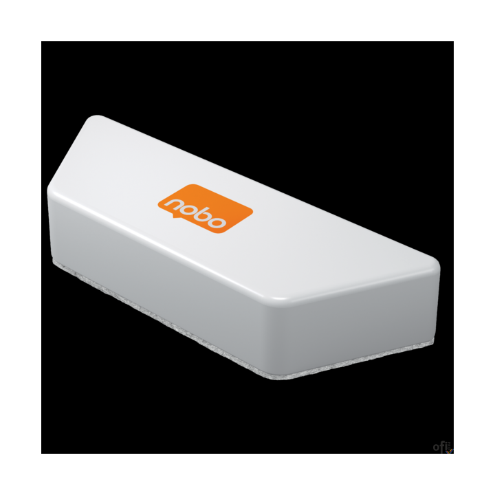 Gąbka magnetyczna Nobo do tablic suchościeralnych, biała 1905325