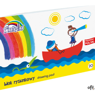 Blok rysunkowy A4/20k FIORELLO 150-1241