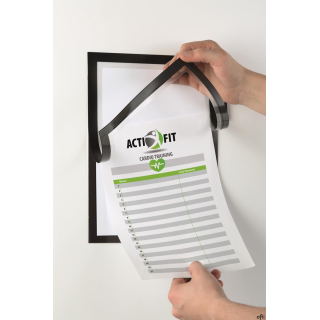 Duraframe NOTE A4 samoprzylepna ramka czarna DURABLE 499301 1 sztuka