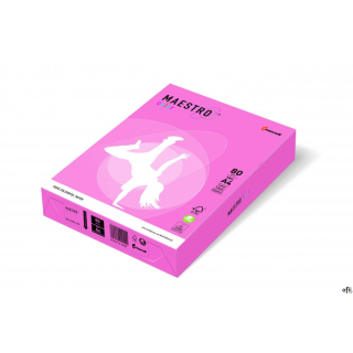 Papier xero MAESTRO COLOR A4 80g OPI74 flamingo