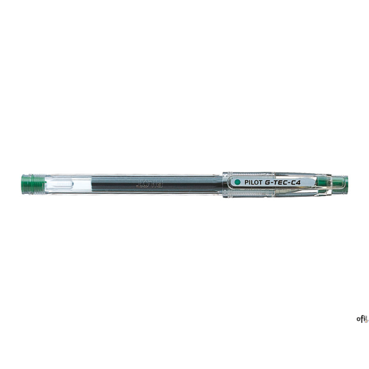 Pióro żelowe G-TEC-C4 zielone PILOT PIBL-GC4G