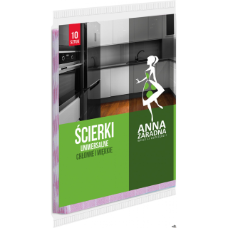 Ścierki uniwersalne 10szt. PS-2305 ANNA ZARADNA