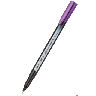 Cienkopis pointliner colour, liliowy z tuszem na bazie wody, S40-V3 PENTEL