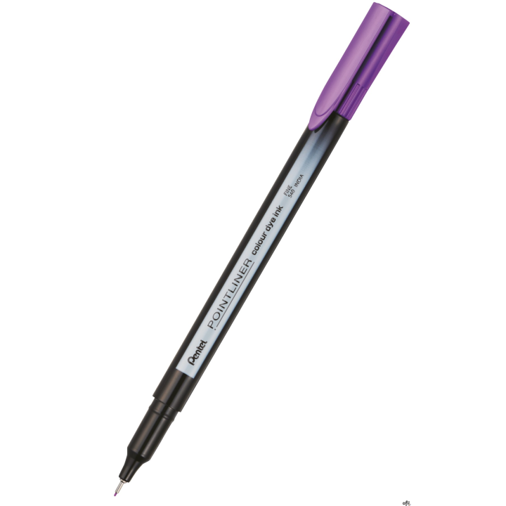 Cienkopis pointliner colour, liliowy z tuszem na bazie wody, S40-V3 PENTEL