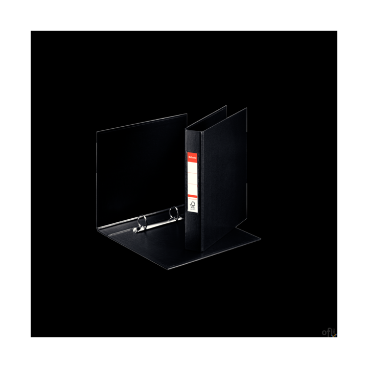 Segregator Esselte A5 z 2 kółkami, grzbiet 40 mm, czarny, 47687