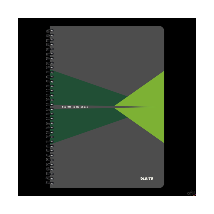 Kołonotatnik OFFICE A4 kratka zielony 46470055 LEITZ