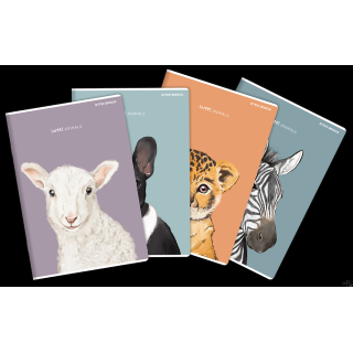 Zeszyt do słówek TOP ANIMAL A6 32K 70G kratka 400169485 Top 2000