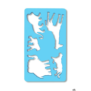 Szablon zwierzęta LEW 749060