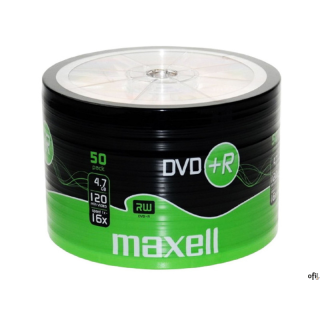 Płyta MAXELL DVD+R 4.7GB 16x (50szt) SP shrink, bulk 275736
