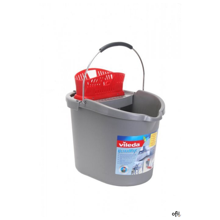 VILEDA Wiadro z wyciskaczem do mopa płaskiego ULTRAMAX  V128766