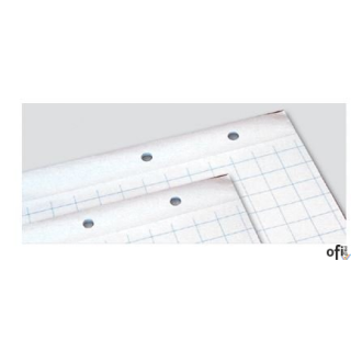 Blok do flipcharta UNIPAP 20k kratka 64x95.5 z perforacją
