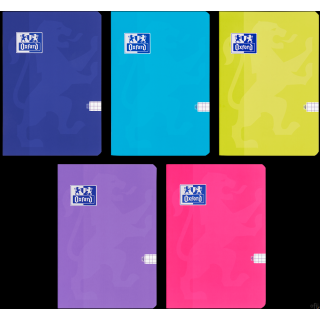 Zeszyt Oxford Touch A5 32 kartek 90 g kratka 5x5 mm 400175546