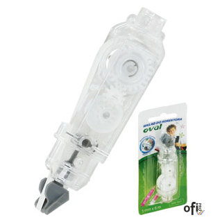 Korektor WKŁAD w taśmie OVAL QRN-506T, biały, 5 mm x 6 m 160-2002