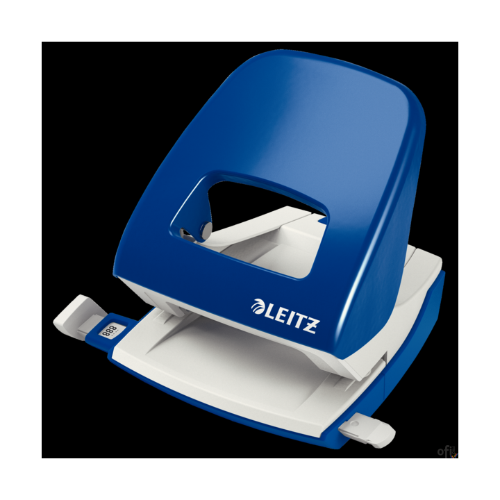 Dziurkacz 5008 LEITZ granatowy 30 kartek duży metalowy 50080035