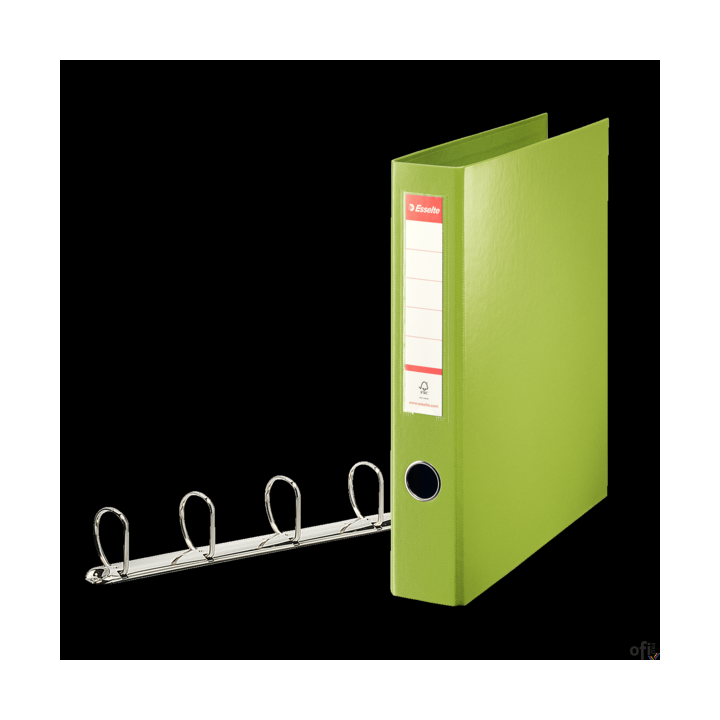 Segregator Esselte A4 Combi z 4 kółkami, 62 mm, zielony, , 82406 (X)