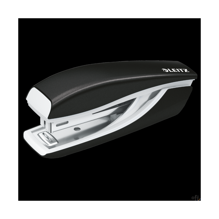 Zszywacz Mini metalowy Leitz WOW, czarny, 10 lat gwarancji, 10 kartek 55281095