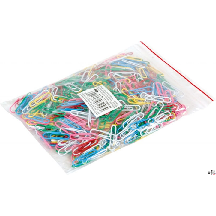 SPINACZE OKRĄGŁE OFFICE PRODUCTS, 28MM, 500SZT., W WORECZKU, MIX KOLORÓW  18088849-99