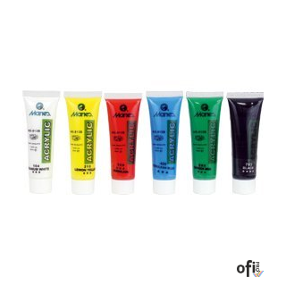 Farby akrylowe 81306 B - 6 kolorów MARIES 30ml 170-2153