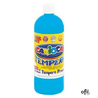 Farba tempera 1000 ml, błękitny/niebieski CARIOCA 170-1442 /170-2640