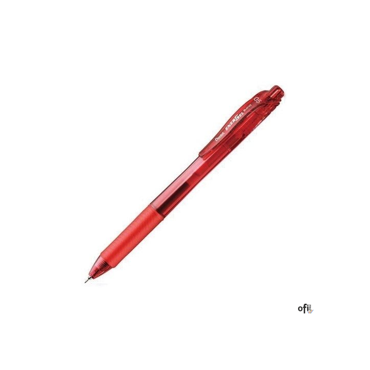 Cienkopis kulkowy 0,5mm czerwony BLN105-B PENTEL